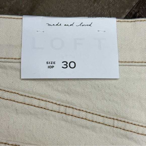 NWT LOFT Denim Shorts size 30/10 petite - Picture 6 of 10